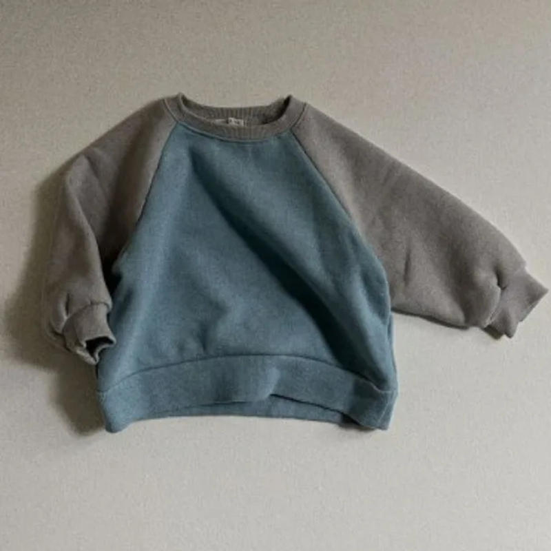 Description Picture 6 of item2025 Winter New Baby Long Sleeve Warm Sweatshirt Plus Velvet Thick Fashion Boys Girls Casual Sweatshirt Children Fleece Pullover