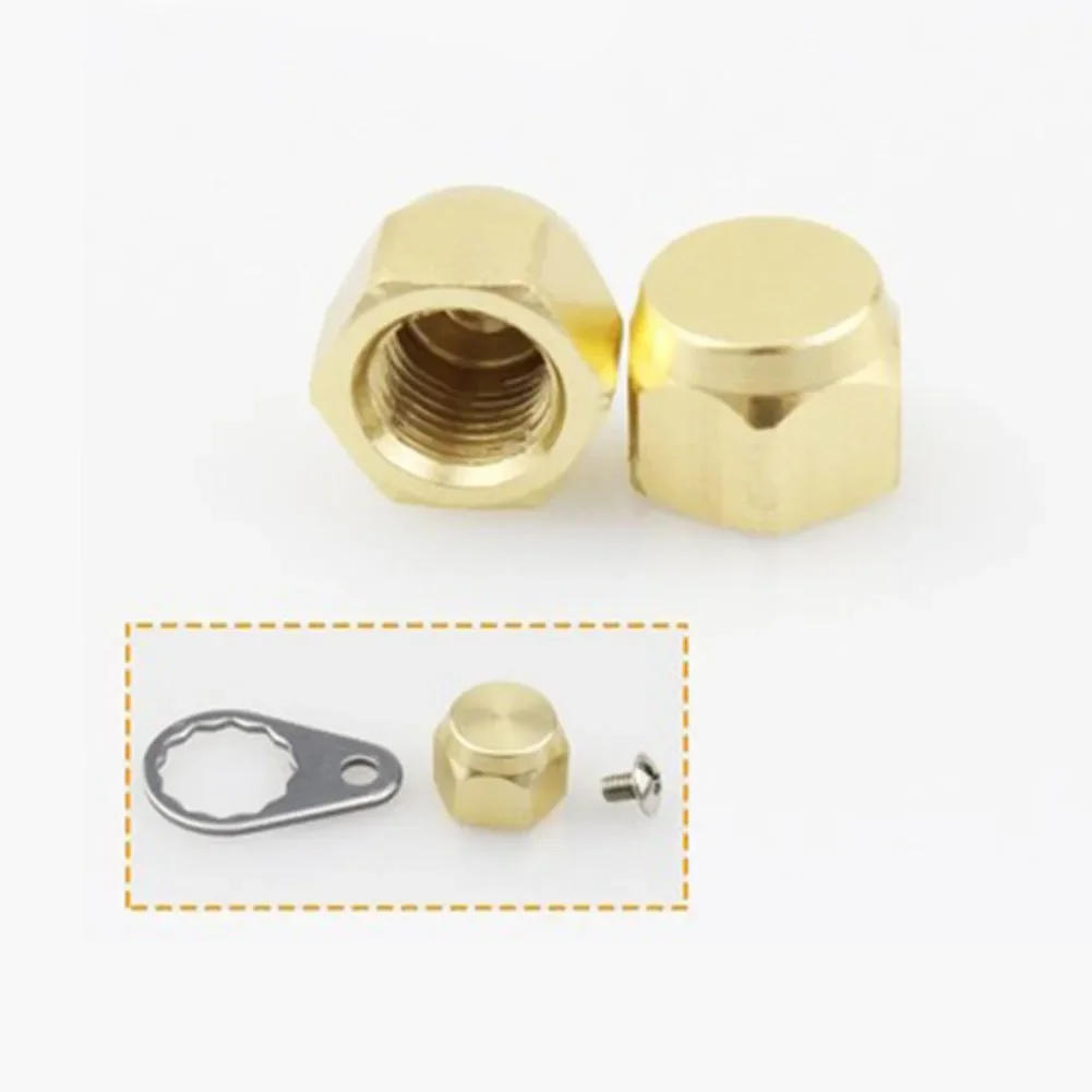 Description Picture 4 of item3 pcs Baitcasting Fishing Reel Handle Screw Nut Locking Cap Left/Right Replacements 1Nut 1Locking Plate 1Screw Fishing Tools