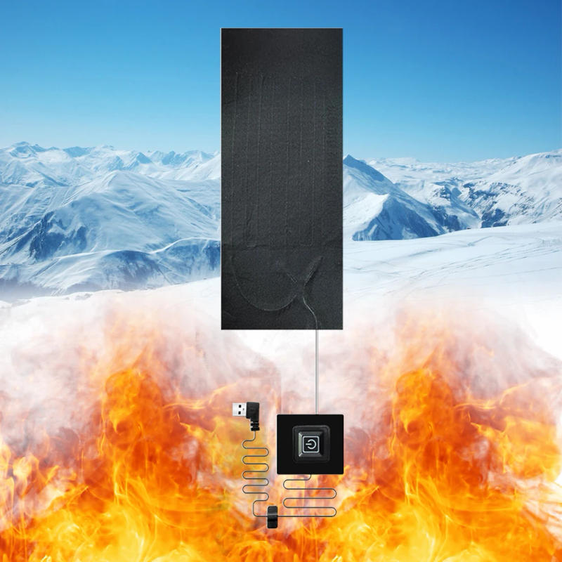 Description Picture 4 of itemWaterproof Electric Heating Sheet 3 Gear Adjustable Temperature Control Pad Heating Warmer Pad 5V DIY Heat Clothing for Outdoor