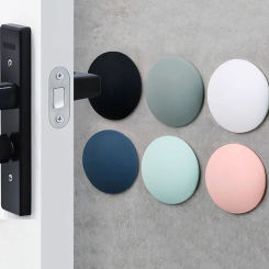 Silicone Self Adhesive Furniture Door Handle Bumper Wall Protector Door Stopper Doorstop