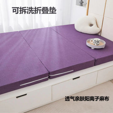 Mattresses Household tatami mat foldable sponge mat is separated by dormitory students single floor sleeping mat