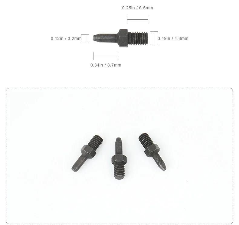 Description Picture 3 of itemDeemount Bicycle Chain Extractor Pin Service Parts for Chain Remover Replacement Bike Chain Repair Tool Parts Accessories