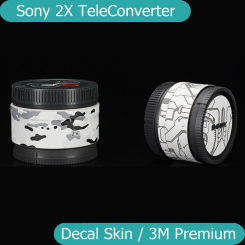 For Sony 2X Tele Converter Decal Skin Vinyl Wrap Film Protective Sticker Protector Coat 2 X TeleConverter