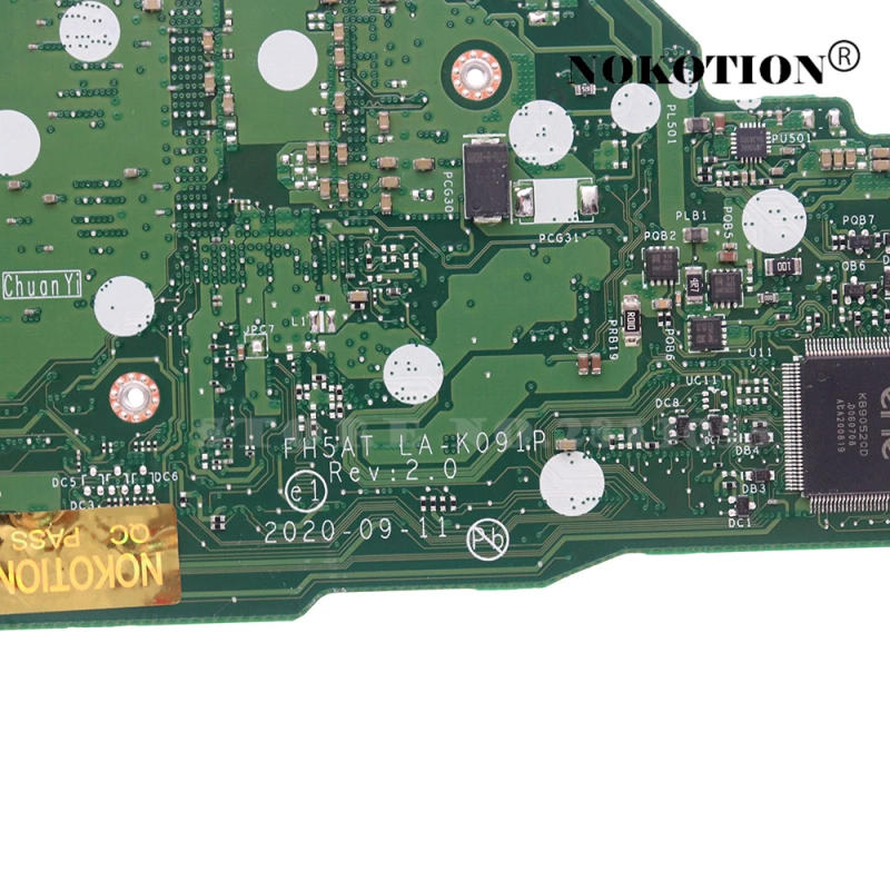 Description Picture 5 of itemNBA1711003 NB.A1711.003 FH5AT LA-K091P For Acer Aspire A515-56 A515-56G Laptop Motherboard With i5-1135G7 CPU DDR4+4G