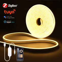 ZigBee Neon LED Strip Smart Tuya Alexa Light USB 5V Dimmable Dimmer LED Tape With Wifi Dimmer Controller Home Cabinet Room Decor