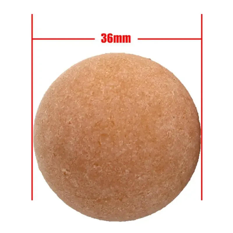 Description Picture 5 of item4Lot 36mm Solid Wood plastic frosted Foosball Table Soccer Ball Football Baby Foot Fussball Desktop Soccer Babyfoot Dropshipping