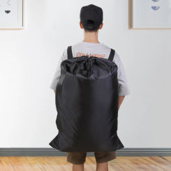 Hot Sale Large Laundry Bag Heavy Duty Polyester Washing Backpack with 2 Adjustable Shoulder Straps for School Camping