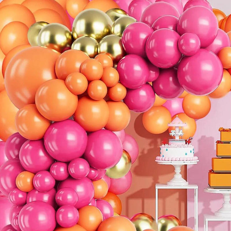 Description Picture 3 of item92 pcs 5，10，18 inch  latex balloon arch kit multiple colors party decoration balloons,used to decorate weddings,birthday parties