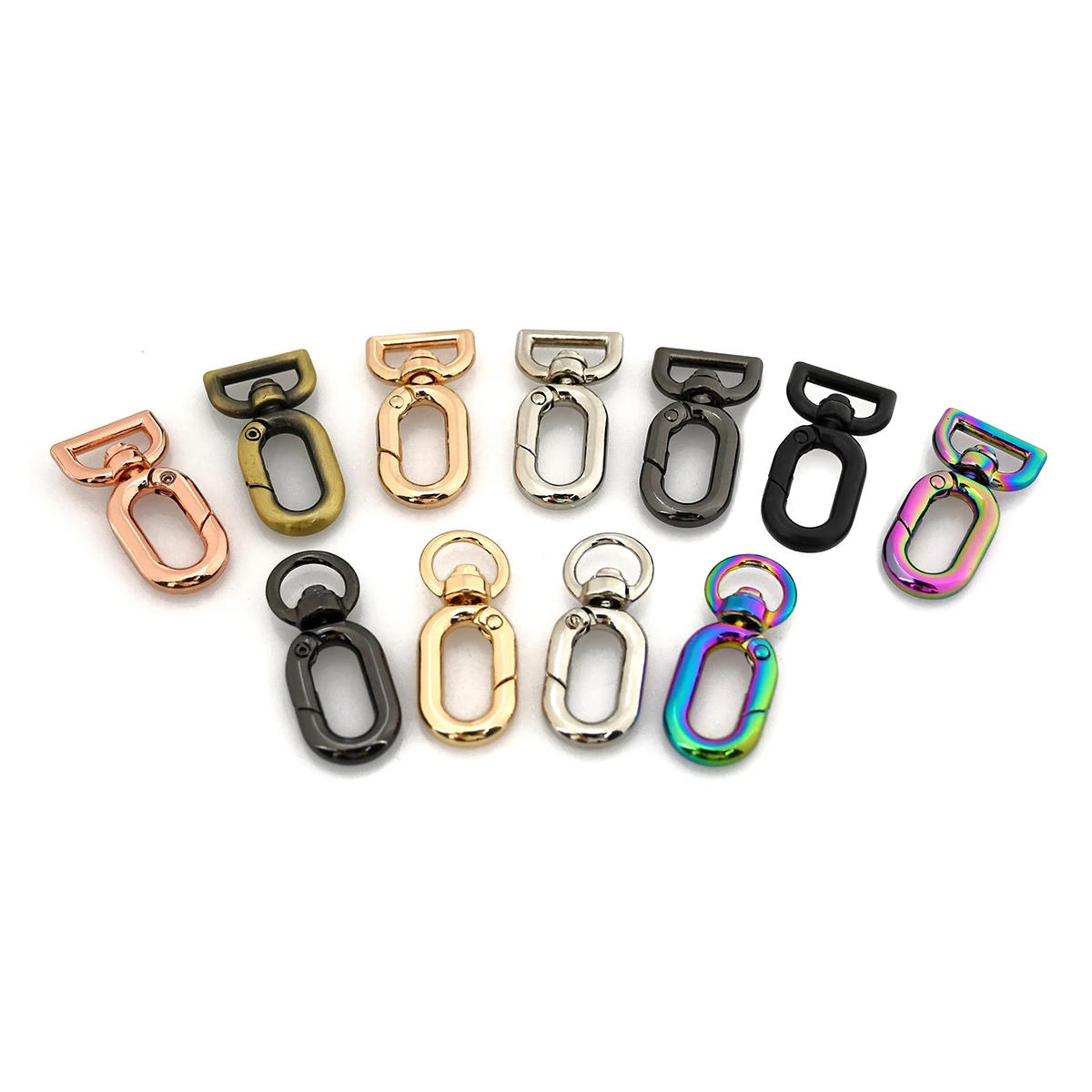 Description Picture 6 of item1pcs Metal Snap Hook Fashion Hang Buckle for Webbing Leather Craft Bag Strap Belt Garment Luggage DIY Accessory 10mm