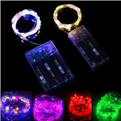 1M 2M 3M 5M 10M 20M 30M Copper Wire LED String Lights Holiday Lighting Fairy Garland for Christmas Tree Wedding Party Decoration