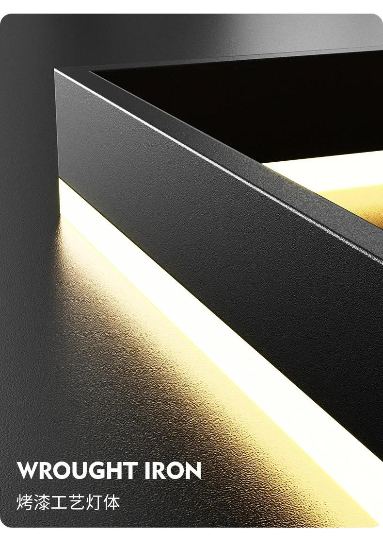 Description Picture 4 of itemNordic Square Design Led Pendant Lights Dimmable for Table Dining Living Room Kitchen Island Bedroom Home Decor Lusters Fixture