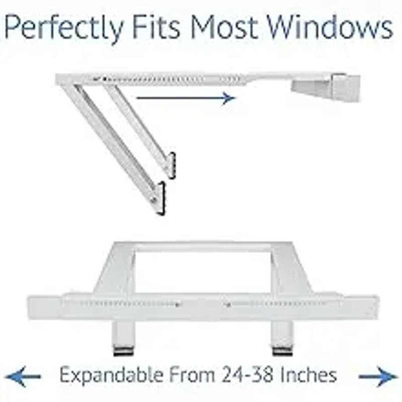 Description Picture 5 of itemAir Conditioner Bracket - No Tools or Drilling Required - Heavy Duty Steel Holds 200 Pounds - Fits 19.25Hx17.25L Window