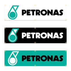 60x240cm Petronas lubricating oil Flag Banner Tapestry Polyester Printed Flag Garage or Outdoor For Decoration