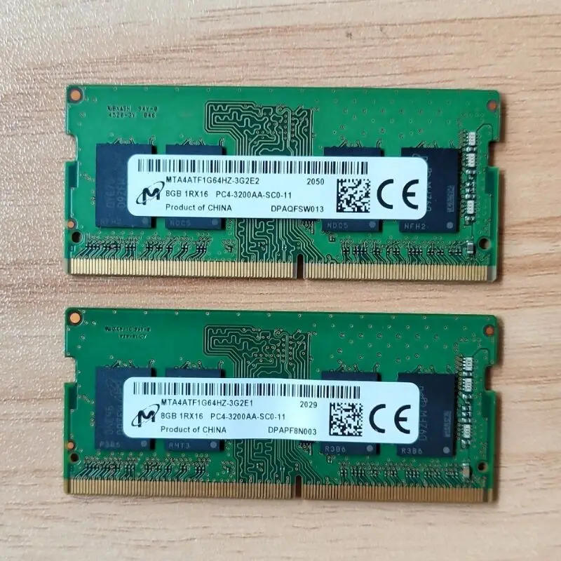 Description Picture 5 of itemMicron RAMS DDR4 8GB 3200MHz Laptop Memory DDR4 8GB 1RX16 PC4-3200AA-SC0-11 SODIMM 1.2V