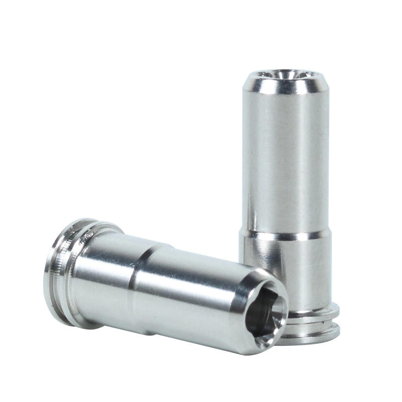 Description Picture 6 of itemPrecision CNC Stainless Steel Oil Tempered Double O-Ring Air Nozzle For AEG Ver.2/3 Series Gearbox
