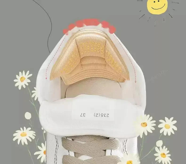 Description Picture 3 of itemHeel Stickers Heel Protectors Sneaker Shrinking Size Insoles Anti-wear Feet Shoe Pads Adjust Size High Heel Cushion Inserts