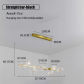 Straight bar-golden