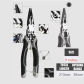 Needle pliers 9 in K