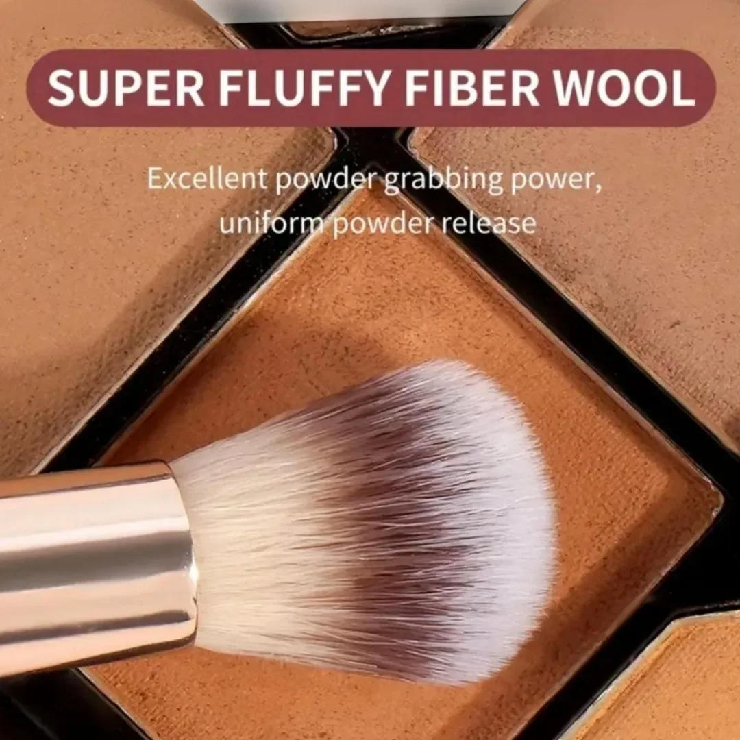 Description Picture 6 of item5PCS Dual-Ended Foundation Blush Brush Soft Bristles Professional Cosmetic Loose Powder Brush Concealer Blush Brush Makeup Tools