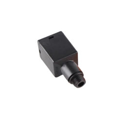 Air Compressor Oil Fill Breather Black Plastic 15.5mm Male Threaded Square Air Compressor Accessories 78*35*35mm