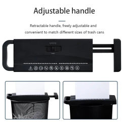 Small Paper Shredder Office And Household Electric High Power Level 2 Confidential Paper Particle Shredder Without Barrel