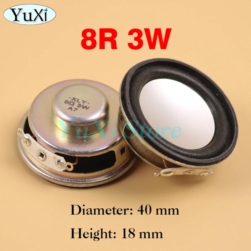 Description Picture 6 of item1Pc Speaker Horn Diameter 4CM Amplifier Rubber Gasket Loudspeaker Trumpet 0.5W 2W 3W 5W 4 Ohm 8ohm 40mm Speakers for Arduino