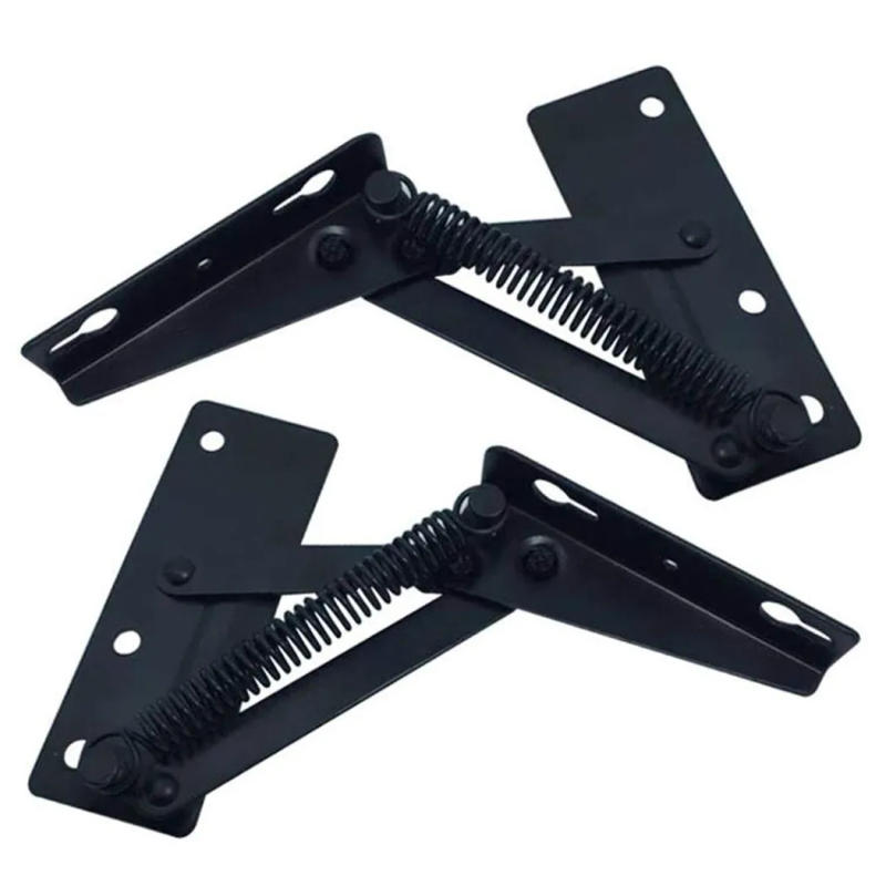 Description Picture 5 of item2 Pcs Cabinet Hinge Bridge Shaped Spring Hinges Cupboard Doors Hinge Furniture Folding Sofa Bed Adjustable Hinge Hardware