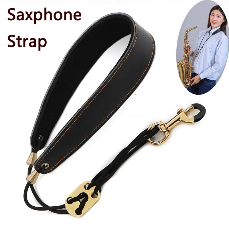 Description Picture 2 of itemFor Bassoon For English Horn For Most Bass Clarinet For Saxophone Parts Saxophone Neck Strap Brown White Blue Red
