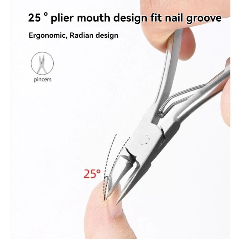 Description Picture 5 of itemStainless Steel Dead Skin Scissors Clipping Toenail Barbs Care Professional Dead Skin Manicure Tools Dead Skin Nail Clippers