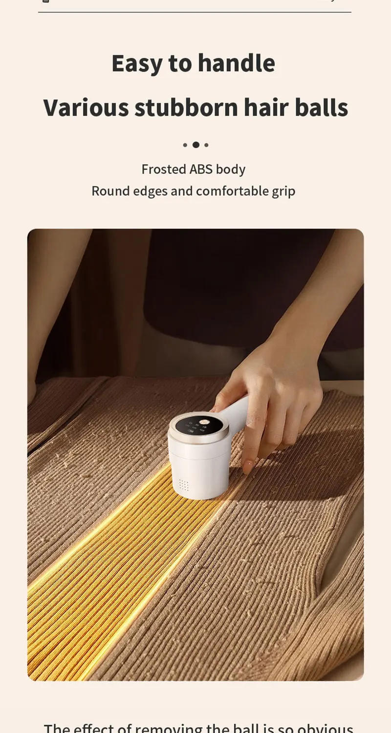 Description Picture 5 of itemXiaomi Portable Electric Remove Sweater Pilling Machine Clothes Fabric Shaver Hair Ball Trimmer Lint Fuzz Shaver Shaving Machine