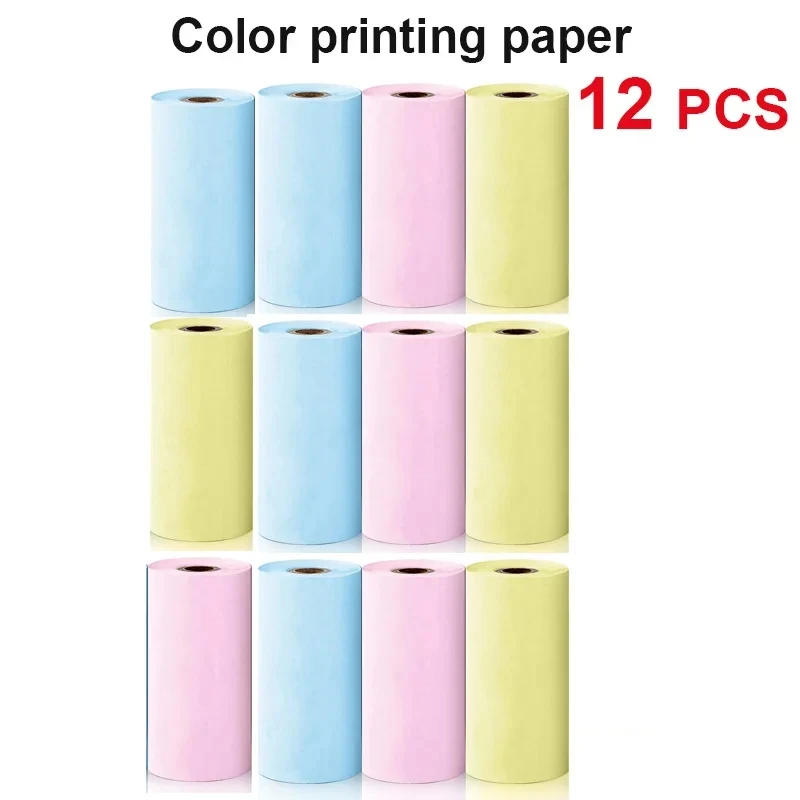 Description Picture 2 of itemPrint Camera Thermal Paper 57MM Rolls Self-adhesive Sticker Paper Photo Paper For Mini Printer Kids Instant