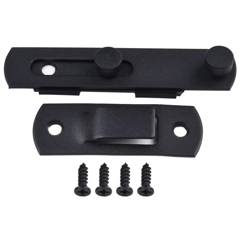 Description Picture 6 of itemStainless Steel Door Hasp Safety Buckle Latch Sliding Pet Cage Door Lock Security Hardware With Screws Window Cabinet Home Latch