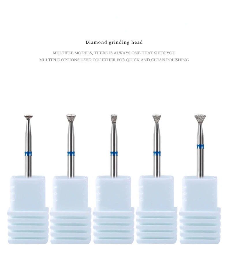 Description Picture 2 of itemNail Drill Bits Machine Pedicure Manicure Foot Cuticle Clean Tools Nail File Grinding Head Nail Art Tools Accessories Polish