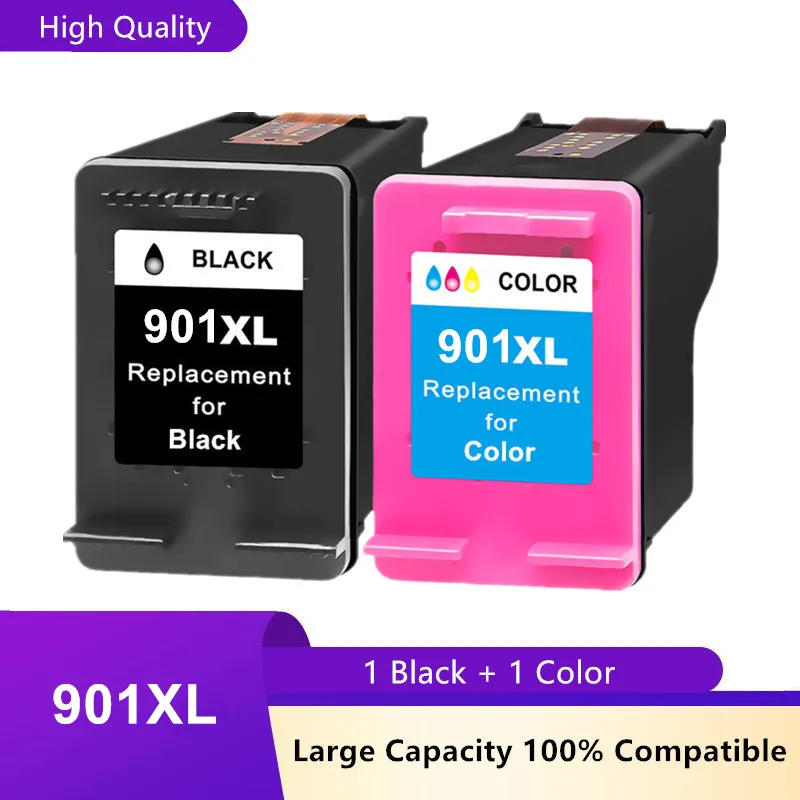 Description Picture 4 of itemCompatible Ink Cartridge 901XL 901 For HP901 XL Officejet J4500 J4524 J4530 J4540 J4550 J4580 J4585 Inkjet Printer