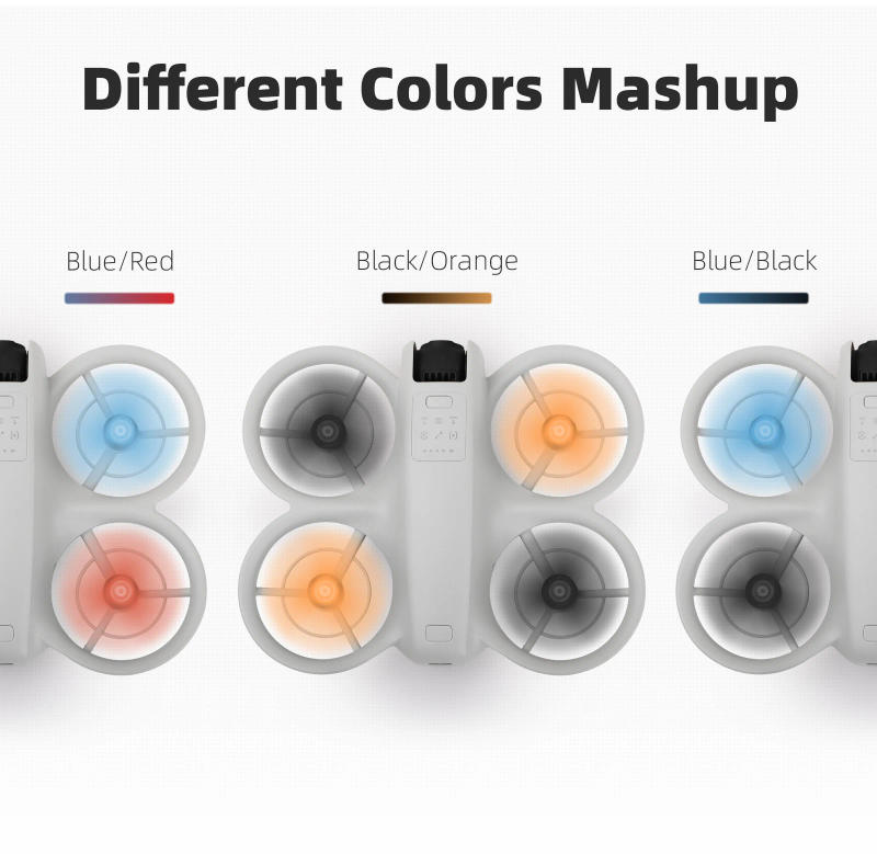 Description Picture 4 of itemColored Propeller For DJI Neo Handheld Flight Camera Colorful Paddle Lightweight Fans Wing For DJI Neo Handheld Drone Accessorie