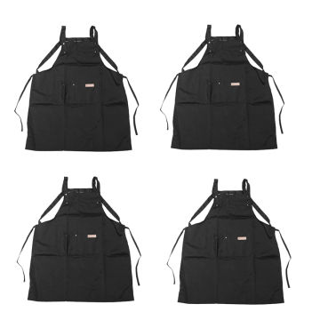 4X B Black Professional Stylist Apron Waterproof Hairdressing Coloring Shampoo Haircuts Cloth Wrap Hair Salon Tool