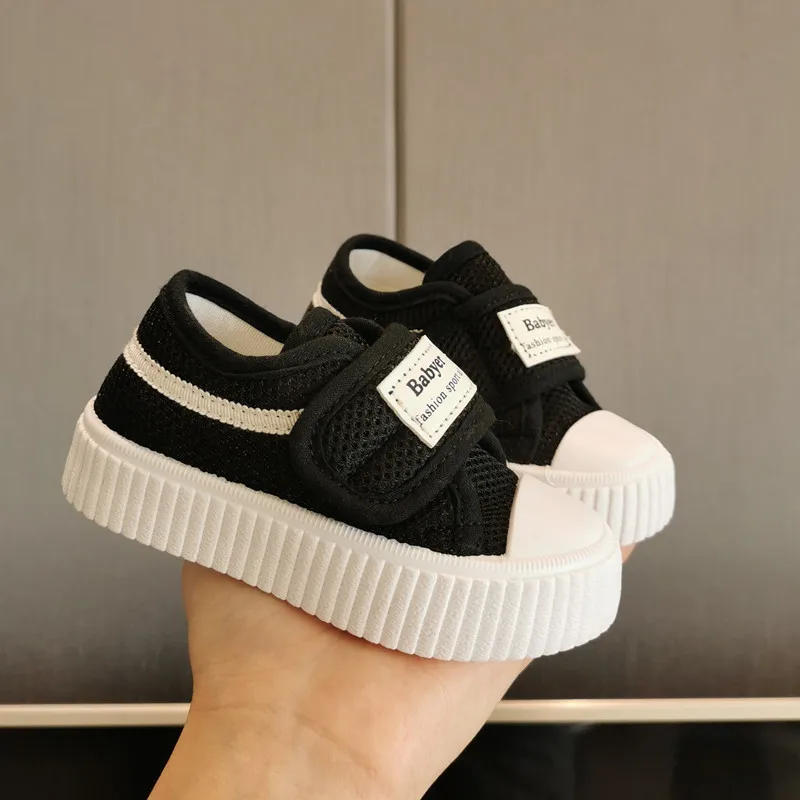 Description Picture 5 of itemChildren Sneakers Kids Fashion Design White Non-slip Casual Shoes for Boys Girls Mesh Breathable Sneakers Toddler Outdoor Shoes