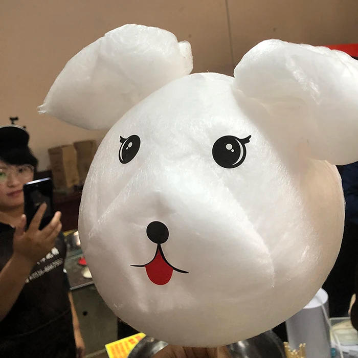 Description Picture 2 of item120pcs/lot cotton candy maker sticker parts