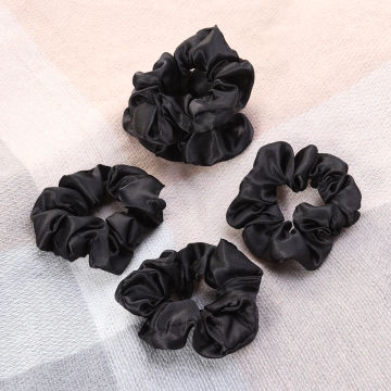 5 Pcs Women Hair Tie Vintage Decor Ponytail Holder Rope Ribbons Girl Solid Color Ties Stretch