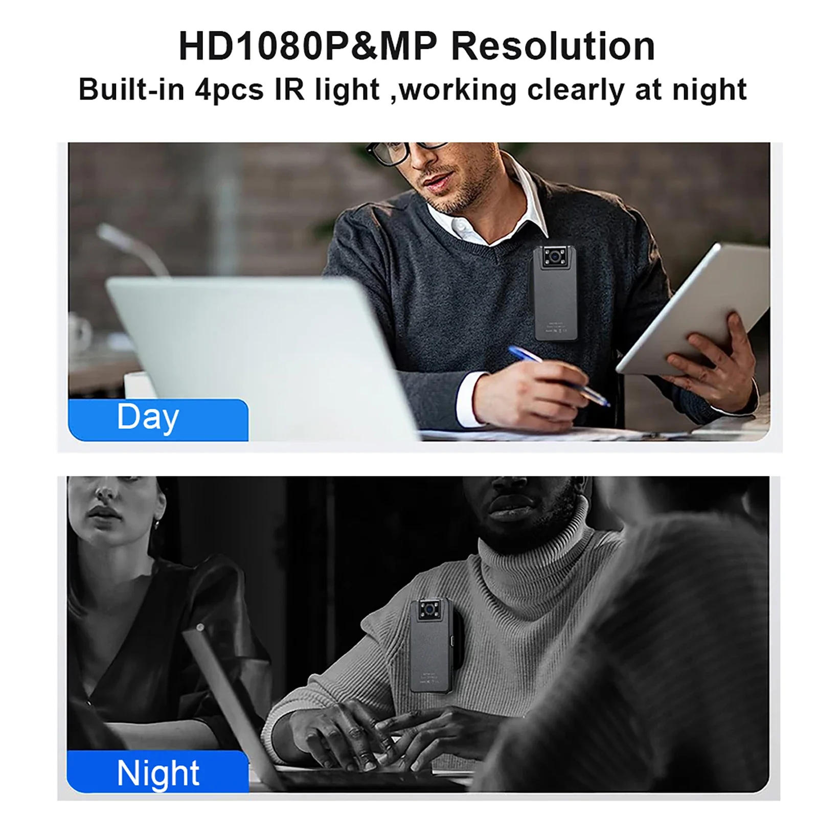 Description Picture 6 of itemA39 Full 1080P HD Mini Camera 3000mAh Camcorder Body Mount Cam Small 180° Rotating Bike Camera Sports DV Car DVR Webcam