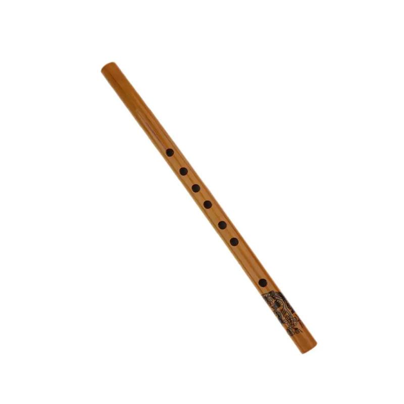 Description Picture 4 of itemDurable Chinese Traditional Flute Perform Bamboo Xiao Dizi Vertical Bamboo Flute 33cm Length
