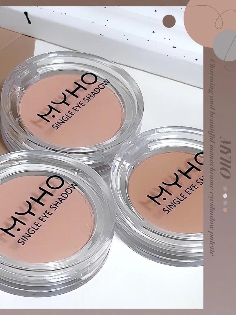 Description Picture 2 of itemMatte Complexion Brightens Eye Shadow Palette Monochrome Highlight Eyeshadow Base Primer Color Nude Skin Makeup Daily Cosmetics