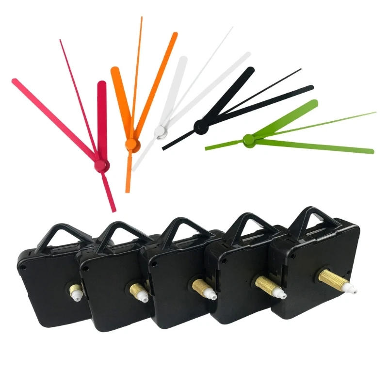 Description Picture 2 of itemWall Clock Movement DIY Clock Repairs Replacement Part Long-Shaft Clock Movement Mechanism Kit Clock Accessories B03E