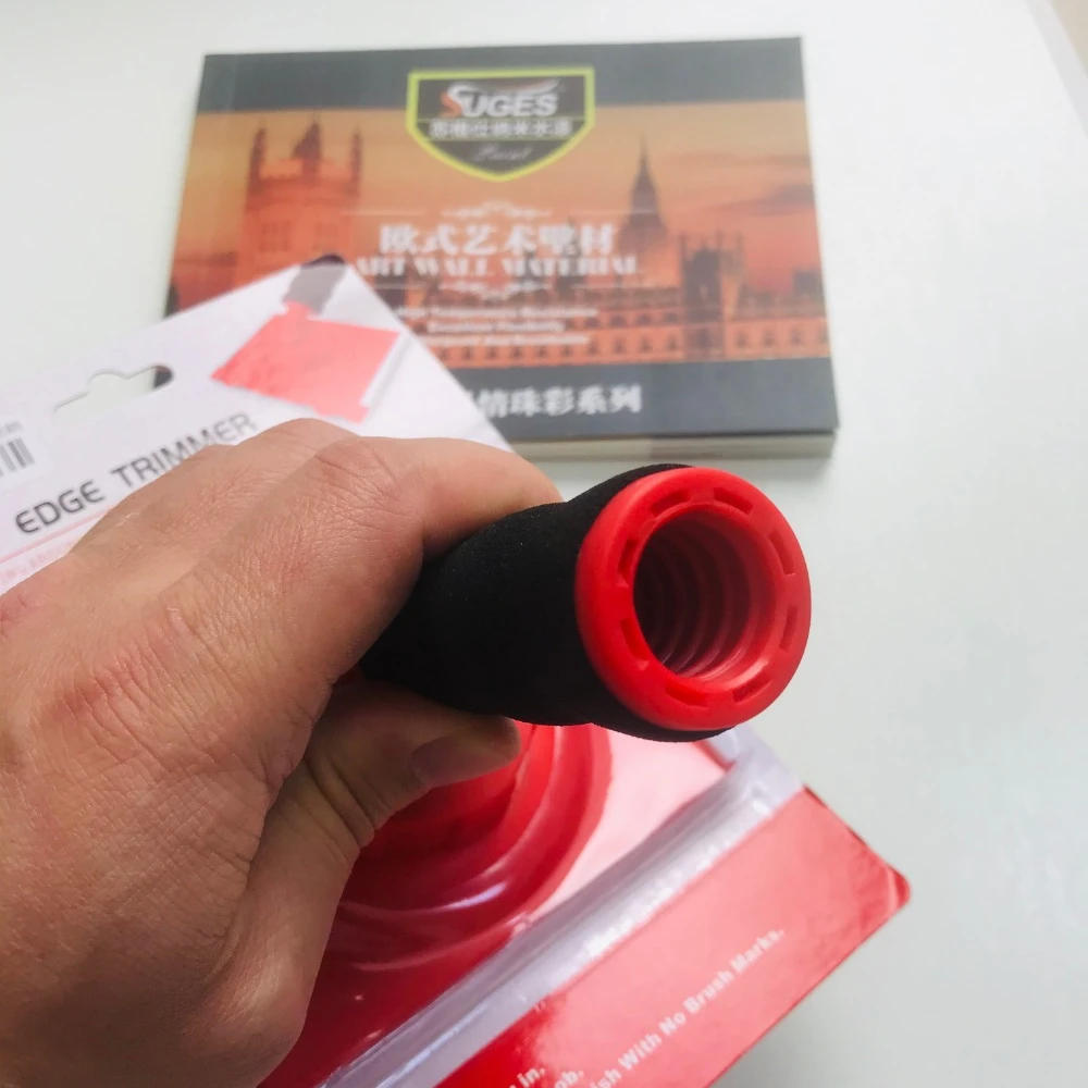 Description Picture 4 of itemProfessional Latex Paint Edger Brushes Multifunctional Wall Ceiling Corner Painting Brush Color Separator Trimmer Tools