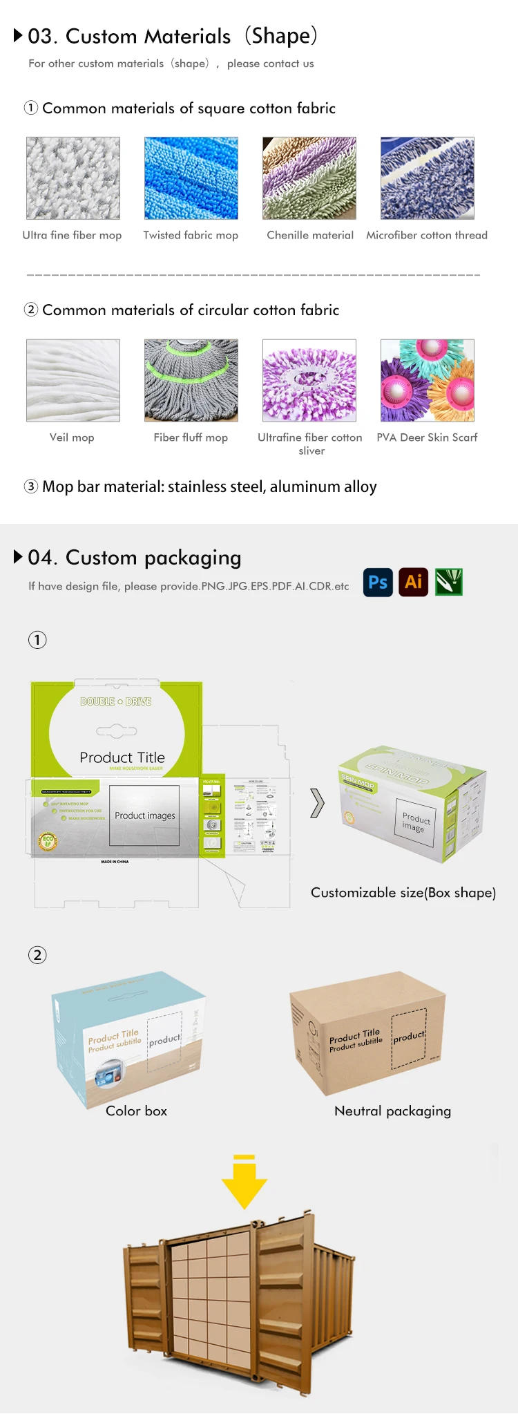 Description Picture 3 of itemHigh Quality Household Hand-Free Multifunctional Double Bucket Floor Cleaning Mop Bucket With Wheel