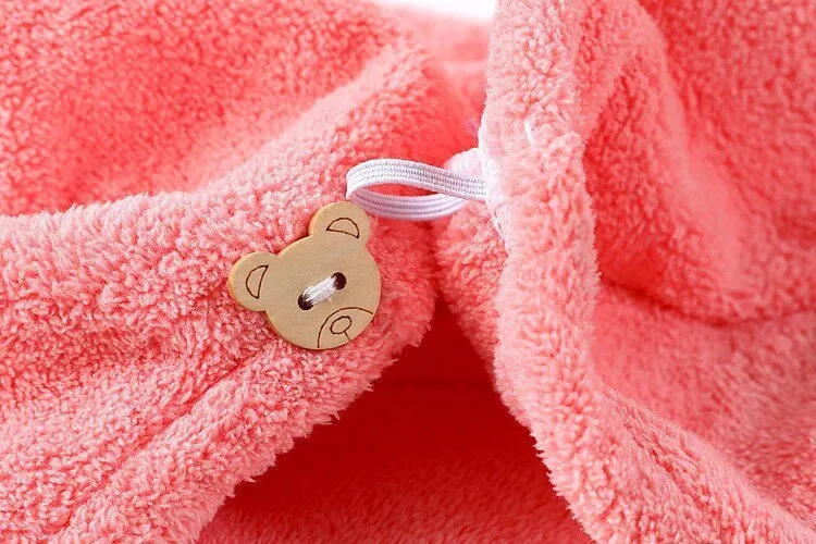 Description Picture 6 of itemMagic Microfiber Hair Towel Fast Drying Dryer Towel Women Wrap Head Absorption Water Bath Hat Absorbent Towel