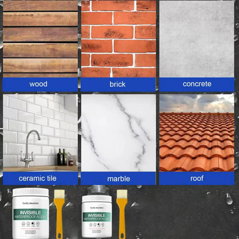 Description Picture 6 of itemWaterproof Sealant Agent Transparent Glue With Brush Anti-Leak Coating Invisible Adhesive Leak-trapping Repair Tools Strong Bond