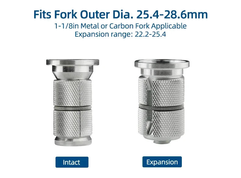 Description Picture 4 of itemCarbon Fork Anchor Bicycle Steerer Headset Expansion Knurled Gag Inserts Bowl Top Cap Mount Expander Plug Compression Nuts