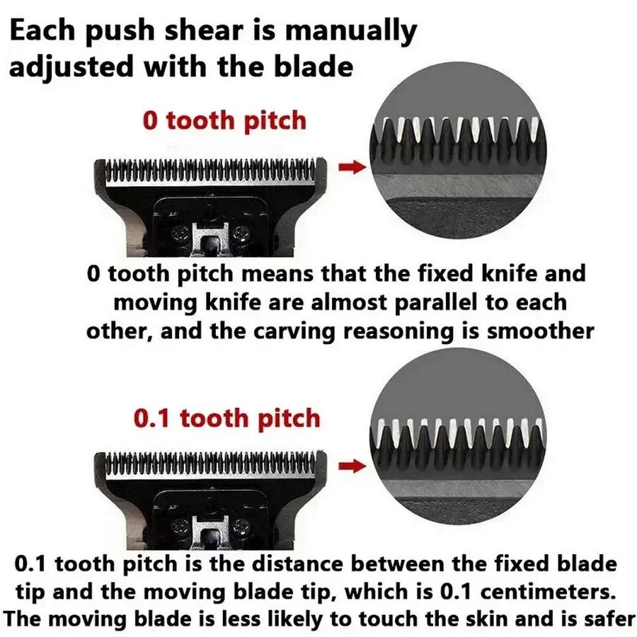 Description Picture 4 of itemKemei Professional Hair Clipper For Men Adjustable Cordless Electric Hair Trimmer Rechargeable Hair Cutting Machine Lithium