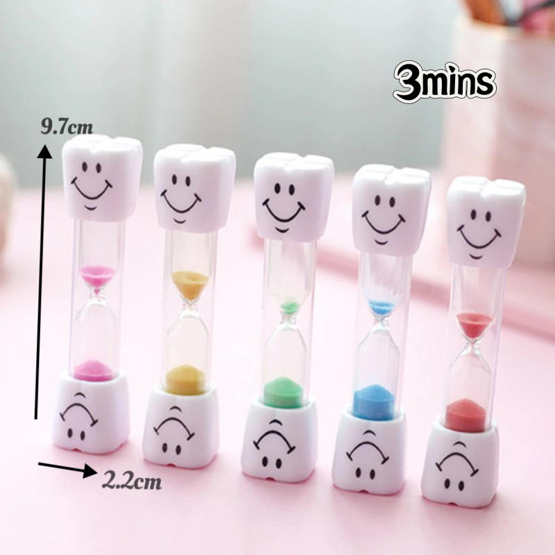 Description Picture 5 of itemSand Timer Hourglass 3 Minute Sandy Clock Dental Kids Sandglass Brushing Timer for Children Kids Gift Hourglass Decoration Home